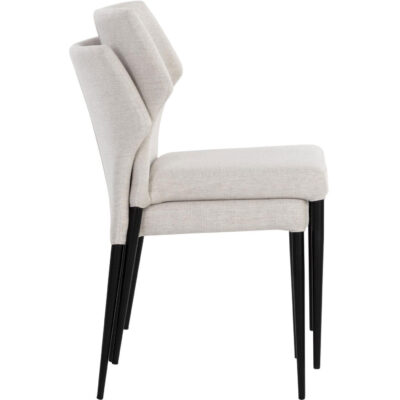James Stackable Dining Chair - City Beige 18 James Stackable Dining Chair - City Beige 107682 107682 JAMES STACKABLE DINING CHAIR CITY BEIGE 12