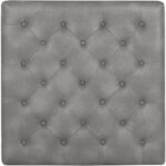 Endall Ottoman - Black - Bravo Metal 107720 107720 ENDALL OTTOMAN BLACK BRAVO METAL 2