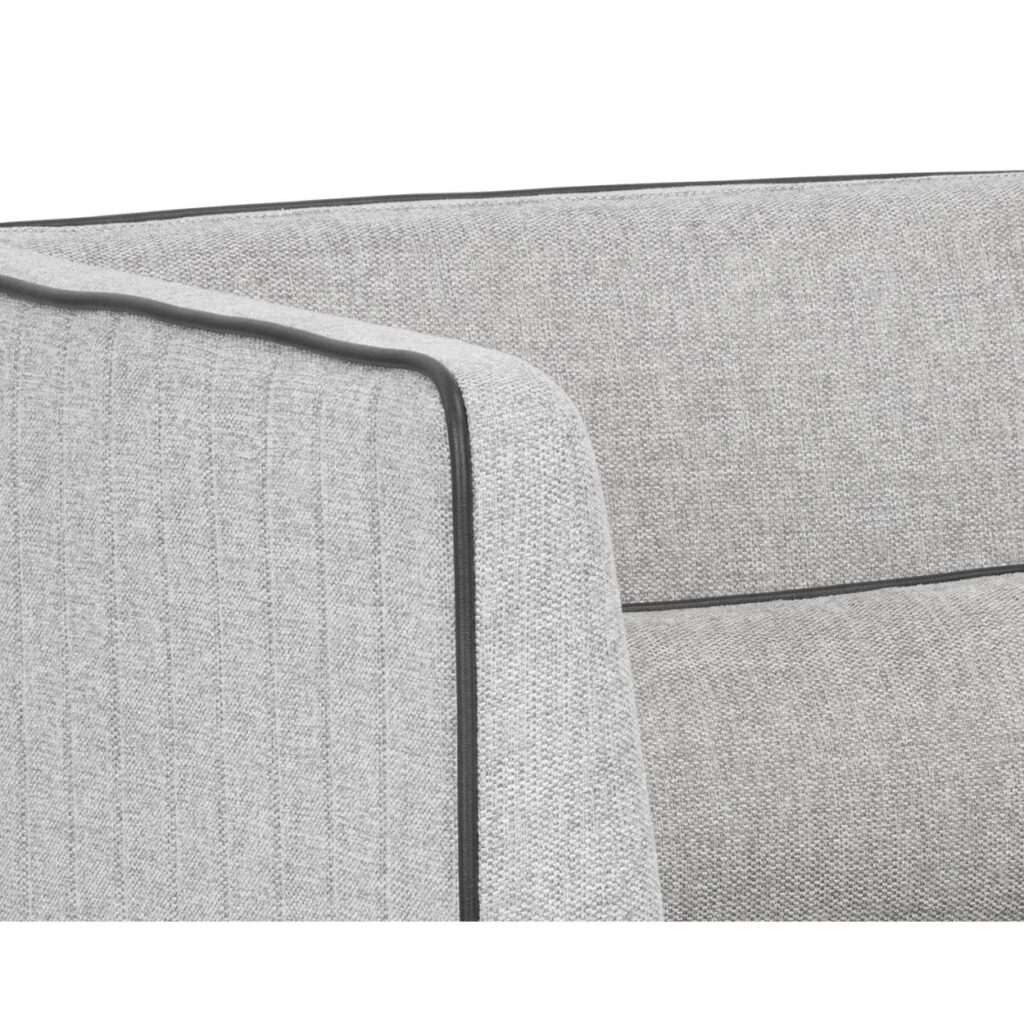 Batavia Armchair - Belfast Heather Grey - Image 7