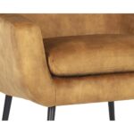 Aletta Lounge Chair - Nono Tapenade Gold 107756 107756 ALETTA LOUNGE CHAIR NONO TAPERNADE GOLD 6
