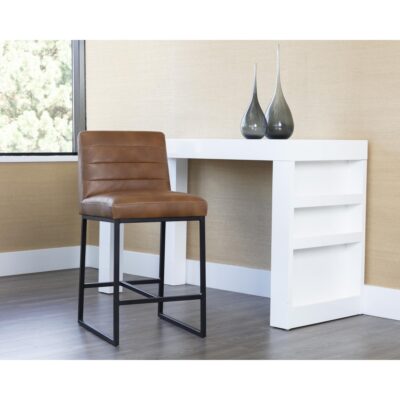 Spyros Counter Stool - Tobacco Tan 10 Spyros Counter Stool - Tobacco Tan 107763 107763 SPYROS COUNTER STOOL TOBACCO TAN 5