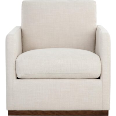 Portman Swivel Lounge Chair - Effie Linen 107767V 107767V 2