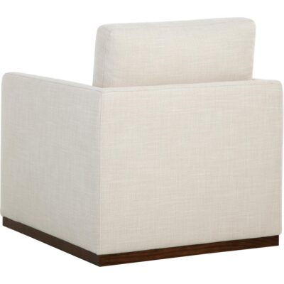 Portman Swivel Lounge Chair - Effie Linen 107767V 107767V 4