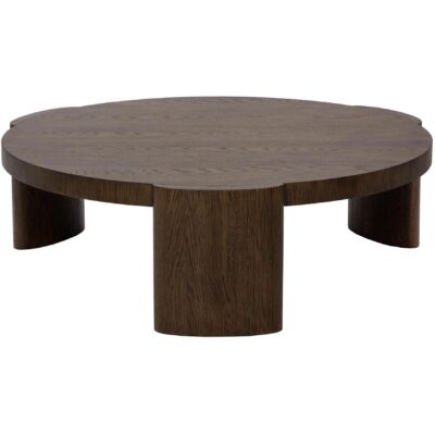 Alouette Coffee Table - Distressed Brown 5 Alouette Coffee Table - Distressed Brown 107781 107781 ALOUETTE COFFEE TABLE DARK BROWN 1