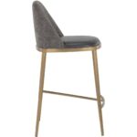 Dover Counter Stool - Bravo Portabella / Sparrow Grey 107816 107816 DOVER COUNTERSTOOL BRAVO PORTABELLA SPARROW GREY 2