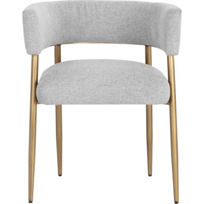 Maestro Dining Armchair - Belfast Heather Grey 9 Maestro Dining Armchair - Belfast Heather Grey 107905 107905 MAESTRO DINING ARMCHAIR BELFAST HEATHER GREY 1