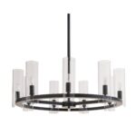 Clarabelle Chandelier - Small - Black 107927 107927 CLARABELLE CHANDELIER SMALL BLACK 1