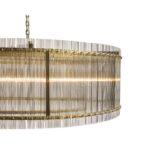 Kore Chandelier - Large - Brass - Clear 107929 107929 KORE CHANDELIER LARGE BRASS CLEAR 2