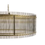 Kore Chandelier - Large - Brass - Clear 107929 107929 KORE CHANDELIER LARGE BRASS CLEAR 3