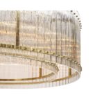 Kore Chandelier - Large - Brass - Clear 107929 107929 KORE CHANDELIER LARGE BRASS CLEAR 6