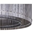 Kore Chandelier - Large - Nickel - Smoke Grey 107930 107930 KORE CHANDELIER LARGE NICKEL SMOKE GREY 7