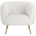 Amara Lounge Chair - Copenhagen White 107961 107961 AMARA LOUNGE CHAIR COPENHAGEN WHITE 1