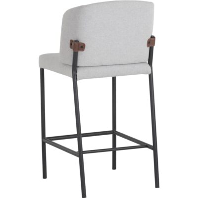 Pearce Counter Stool - Light Grey / Bravo Cognac 11 Pearce Counter Stool - Light Grey / Bravo Cognac 107962 107962 PEARCE COUNTER STOOL LIGHT GREY BRAVO COGNAC 23
