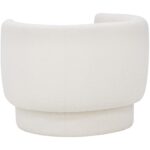 Valence Armchair - Maya White 107996 107996 VALENCE ARMCHAIR MAYA WHITE 3