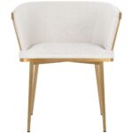 Caily Dining Armchair - Polo Club Muslin 108032 108032 CAILY DINING ARMCHAIR POLO CLUB MUSLIN 1