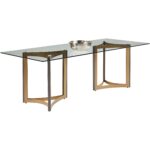 Mendoza Dining Table Base (Set Of 2) 108136 108136 MENDOZA DINING TABLE