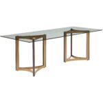 Mendoza Dining Table Base (Set Of 2) 108136 108136 MENDOZA DINING TABLE 1