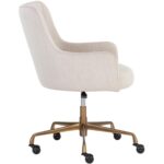 Franklin Office Chair - Beige Linen 108155 108155 FRANKLIN OFFICE CHAIR BEIGE LINEN 2