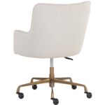 Franklin Office Chair - Beige Linen 108155 108155 FRANKLIN OFFICE CHAIR BEIGE LINEN 3