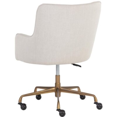 Franklin Office Chair - Beige Linen 10 Franklin Office Chair - Beige Linen 108155 108155 FRANKLIN OFFICE CHAIR BEIGE LINEN 3