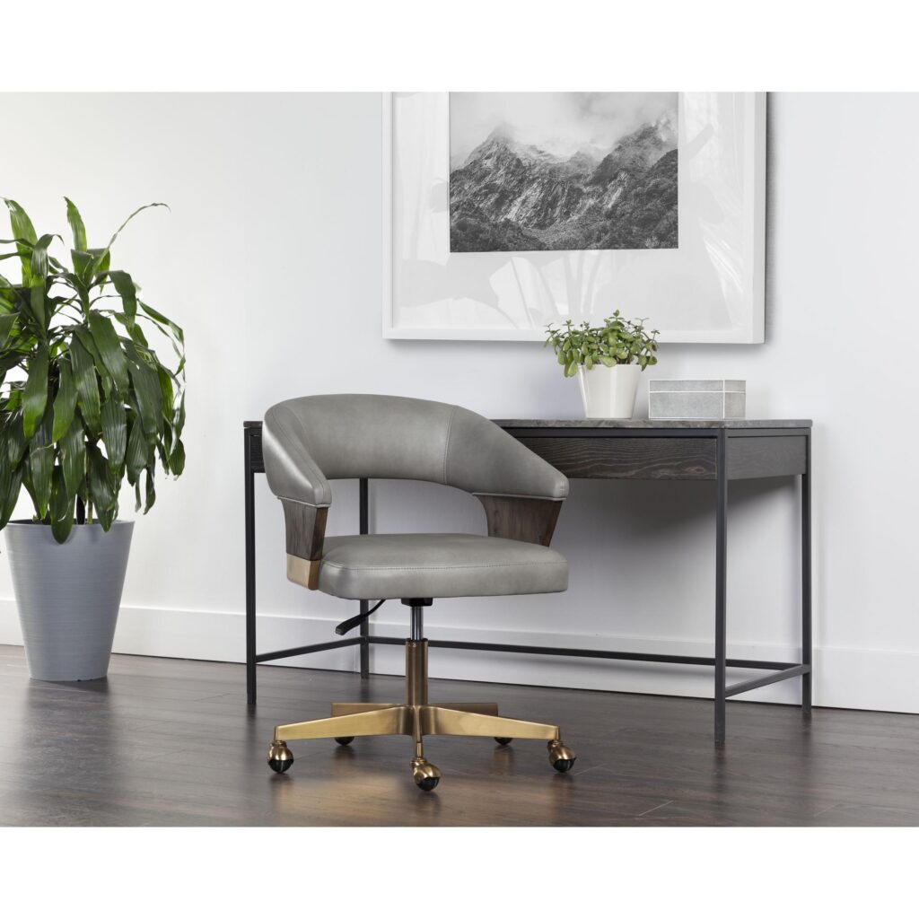 Leonce Office Chair - Bravo Metal - Image 5