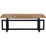 Pilar Bench - Brown 108187 108187 PILAR BENCH BROWN 1
