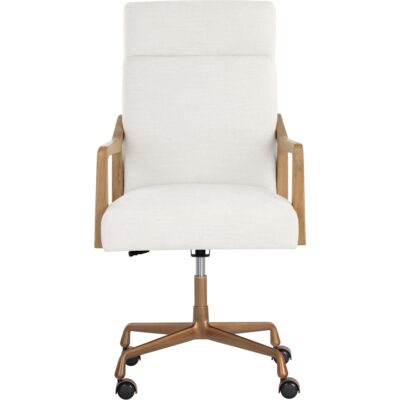 Collin Office Chair - Natural - Heather Ivory Tweed 108205 108205 2