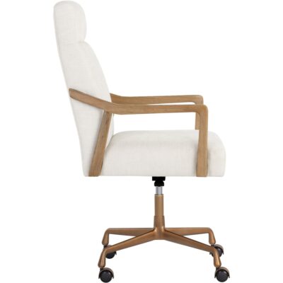 Collin Office Chair - Natural - Heather Ivory Tweed 108205 108205 3