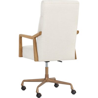 Collin Office Chair - Natural - Heather Ivory Tweed 108205 108205 4