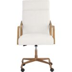 Collin Office Chair - Natural - Heather Ivory Tweed 108205 108205 COLLIN OFFICE CHAIR HEATHER IVORY TWEED 1