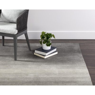 Brisbane Hand-Woven Rug - Grey - 8' X 10' 8 Brisbane Hand-Woven Rug - Grey - 8' X 10' 108295 108295 BRISBANE HAND WOVEN RUG GREY 8 X 10 5