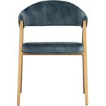 Burgos Dining Armchair - Nono Petrol 108484 108484 BURGOS DINING ARMCHAIR NONO PETROL 1