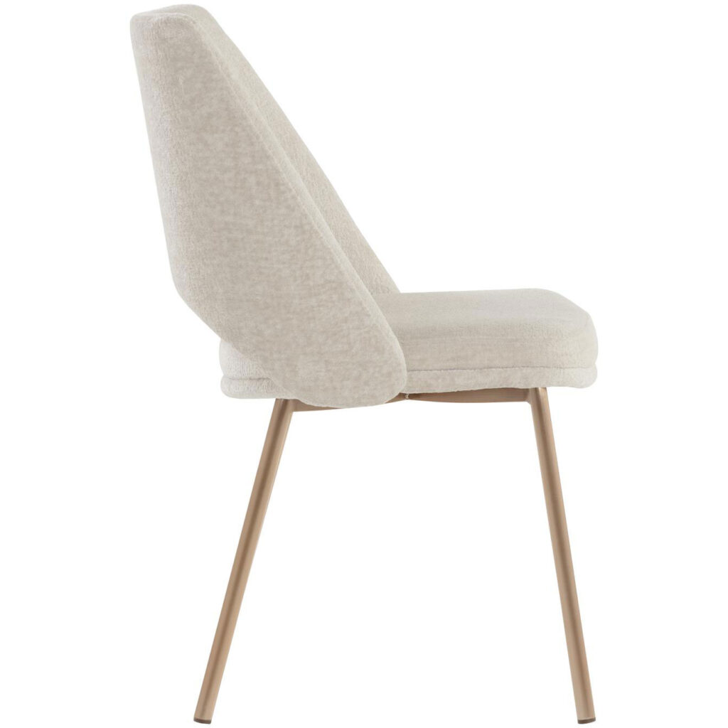 Radella Dining Chair - Bergen Taupe - Image 3