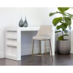 Radella Counter Stool - Bergen Taupe 108515 108515 RADELLA COUNTER STOOL BERGEN TAUPE 5