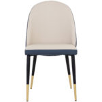 Kline Dining Chair - Dillon Cream / Dillon Thunder 108545 108545 KLINE DINING CHAIR DILLON CREAM DILLON THUNDER 1