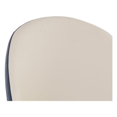 Kline Dining Chair - Dillon Cream / Dillon Thunder 108545 108545 KLINE DINING CHAIR DILLON CREAM DILLON THUNDER 7