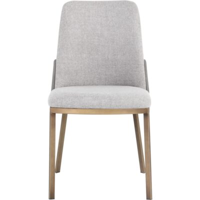 Marie Dining Chair - Belfast Heather Grey / Bravo Metal 108546 108546 MARIE DINING CHAIR BELFAST HEATHER GREY BRAVO METAL 1