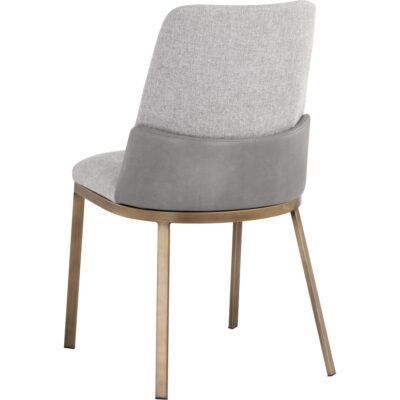 Marie Dining Chair - Belfast Heather Grey / Bravo Metal 108546 108546 MARIE DINING CHAIR BELFAST HEATHER GREY BRAVO METAL 3