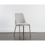 Marie Dining Chair - Belfast Heather Grey / Bravo Metal 108546 108546 MARIE DINING CHAIR BELFAST HEATHER GREY BRAVO METAL 5