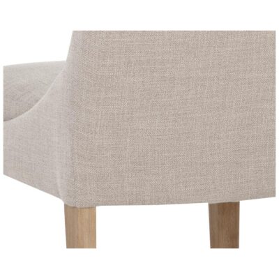 Rosine Dining Chair - Effie Flax 108574V 108574V 8