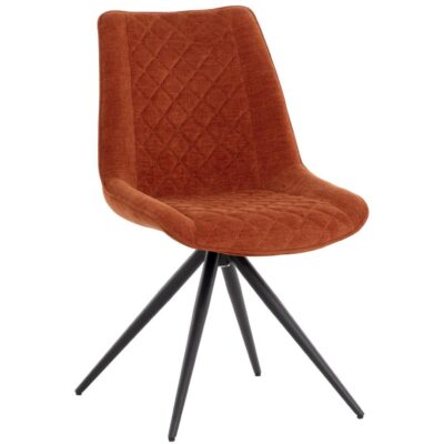 Freya Swivel Dining Chair - Danny Rust