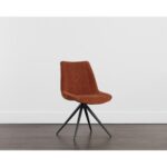 Freya Swivel Dining Chair - Danny Rust 108599 108599 FREYA SWIVEL DINING CHAIR DANNY RUST 5