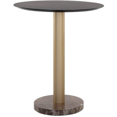 Monaco Bar Table - Gold - Grey Marble / Charcoal Grey 6 Monaco Bar Table - Gold - Grey Marble / Charcoal Grey 108669 108669 MONACO BAR TABLE GOLD GREY MARBLE CHARCOAL GREY 1