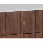 Wellington Nightstand - White Marble 108673 108673 WELLINGTON NIGHTSTAND WHITE MARBLE 6