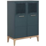 Rivero Highboard - Teal 108687 108687 RIVERO HIGHBOARD 1