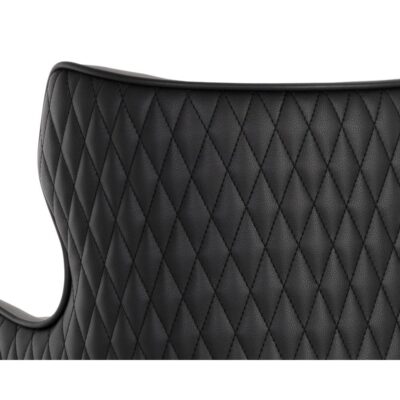 Gianni Counter Stool - Dillon Stratus / Dillon Black 13 Gianni Counter Stool - Dillon Stratus / Dillon Black 108714 108714 GIANNI COUNTER STOOL DILLON STRATUS DILLON BLACK 8