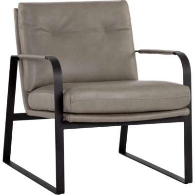 Sterling Lounge Chair - Missouri Stone Leather