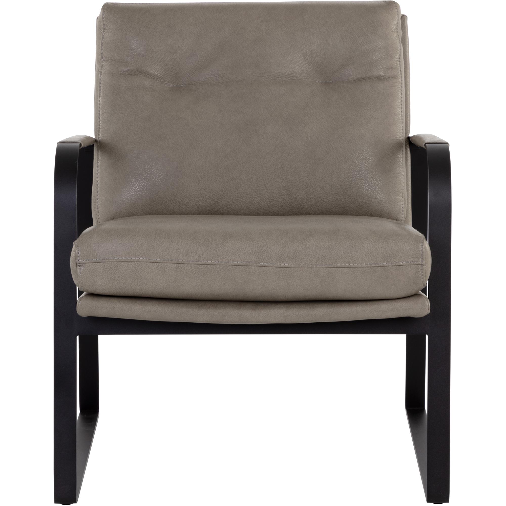 Sterling Lounge Chair - Missouri Stone Leather 2 Sterling Lounge Chair - Missouri Stone Leather - Image 2
