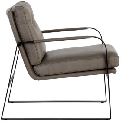 Sterling Lounge Chair - Missouri Stone Leather 10 Sterling Lounge Chair - Missouri Stone Leather 108724 108724 STERLING LOUNGE CHAIR MISSOURI STONE LEATHER 2