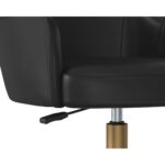 Franklin Office Chair - Vintage Black 108728 108728 FRANKLIN OFFICE CHAIR VINTAGE BLACK 6